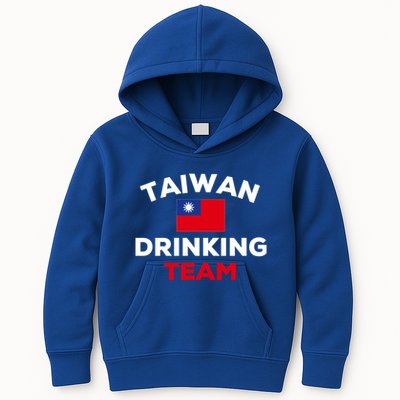 Taiwan Ing Team Taiwanese Flag Beer Funny Group Party Meaningful Gift Kids Hoodie