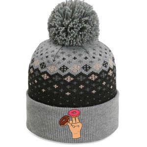 Two In The Pink One In The Stink Funny Shocker Cool Gift The Baniff Cuffed Pom Beanie