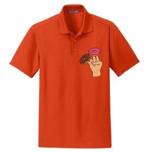 Two In The Pink One In The Stink Funny Shocker Cool Gift Dry Zone Grid Polo