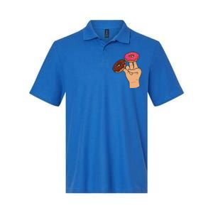 Two In The Pink One In The Stink Funny Shocker Cool Gift Softstyle Adult Sport Polo