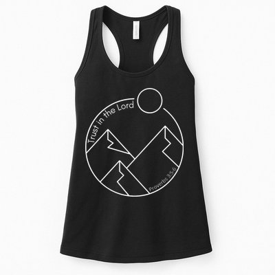 Trust In The Lord Proverbs 3:56 Womens Tank Top