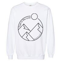 Trust In The Lord Proverbs 3:56 Garment-Dyed Sweatshirt
