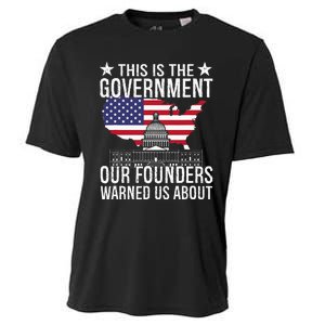 This Is The Government Our Founders Warned Us About Cooling Performance Crew T-Shirt