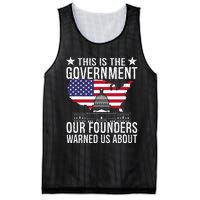 This Is The Government Our Founders Warned Us About Mesh Reversible Basketball Jersey Tank