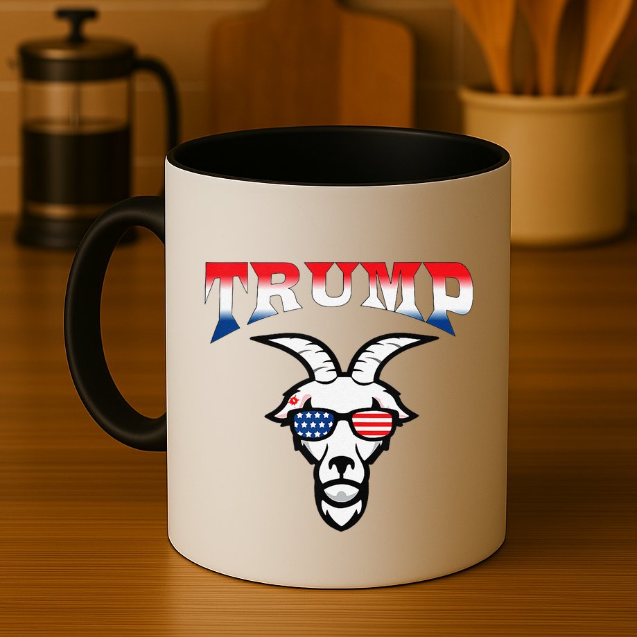 Trump Is The Goat Mug