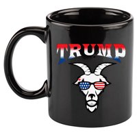 Trump Is The Goat 11oz C Handle Ceramic Mug
