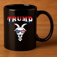 Trump Is The Goat 11oz C Handle Ceramic Mug