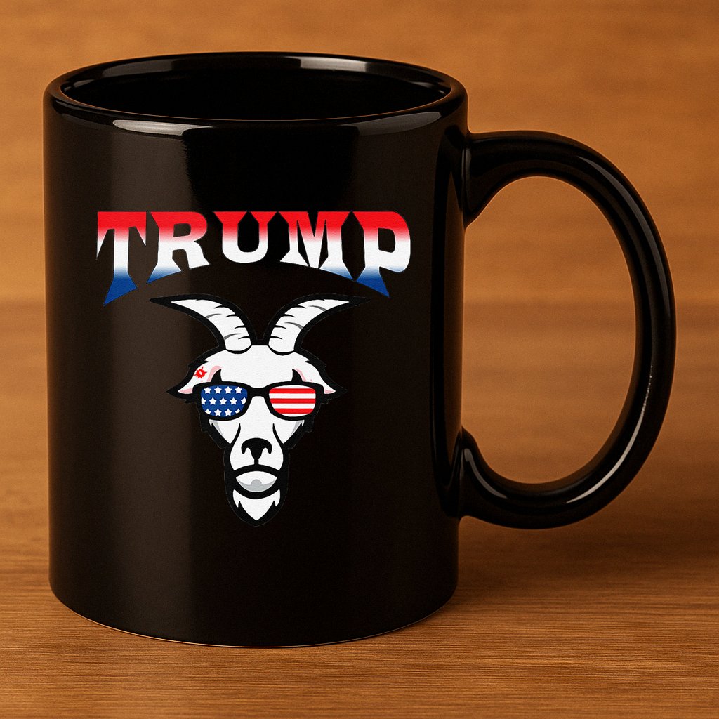 Trump Is The Goat 11oz C Handle Ceramic Mug