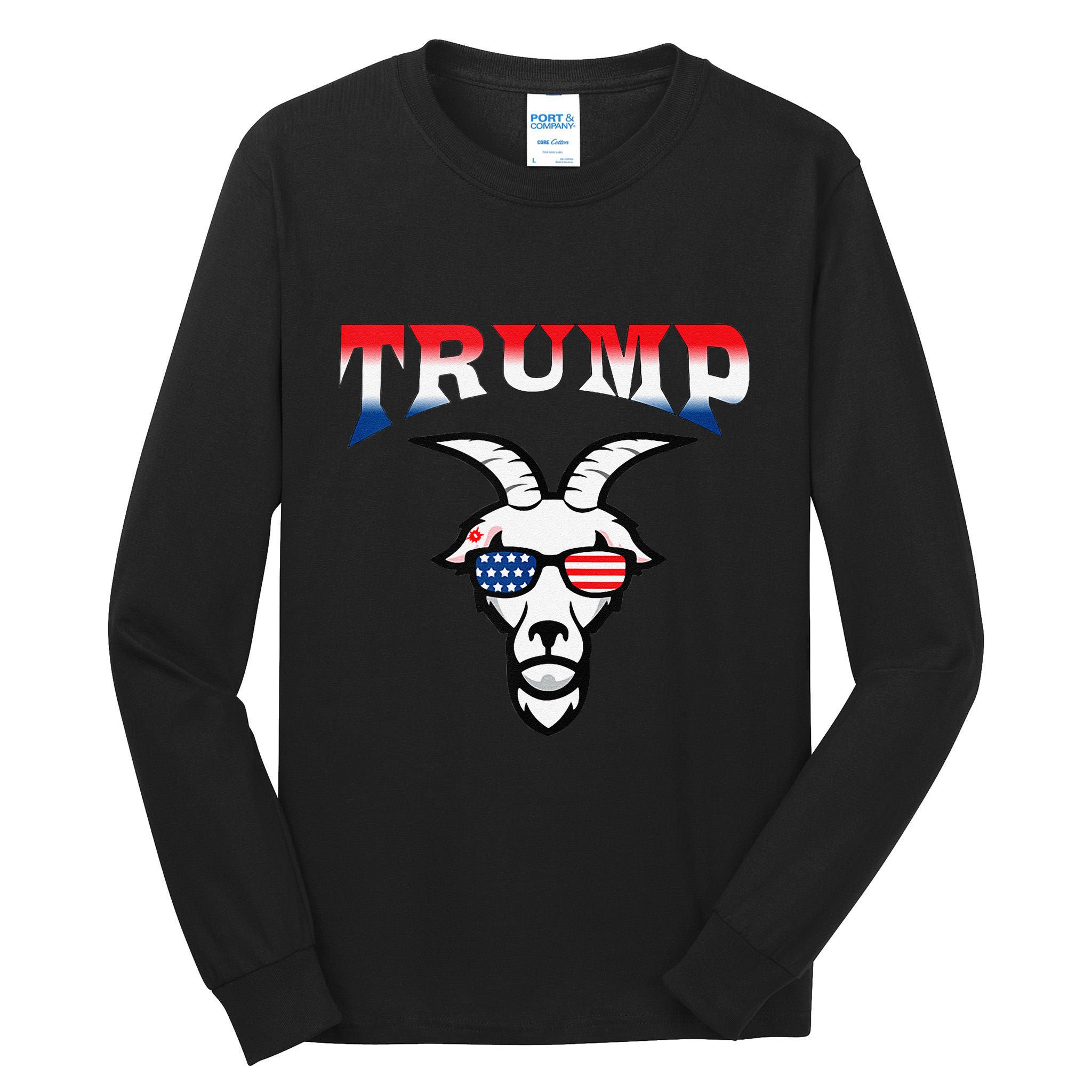 Trump Is The Goat Tall Long Sleeve T-Shirt