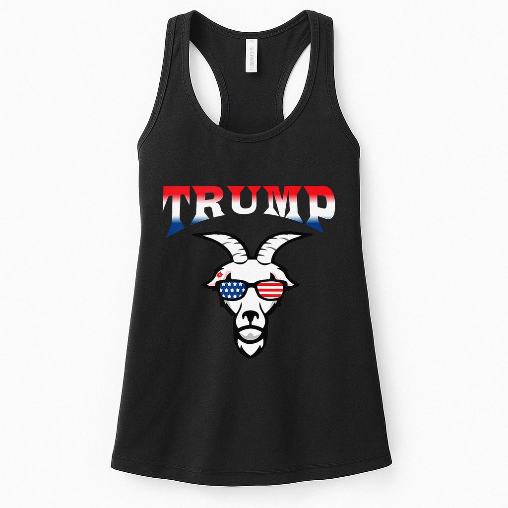 Trump Is The Goat Womens Tank Top