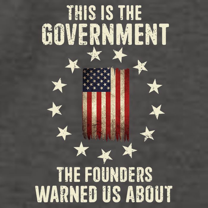This Is The Government The Founders Warned Us About America Flag Design Vector Backpack