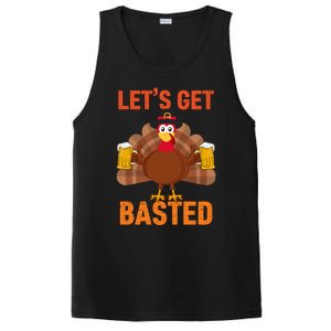 Thanksgiving Ing Team Turkey Lets Get Basted Cool Gift PosiCharge Competitor Tank