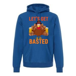 Thanksgiving Ing Team Turkey Lets Get Basted Cool Gift Premium Hoodie