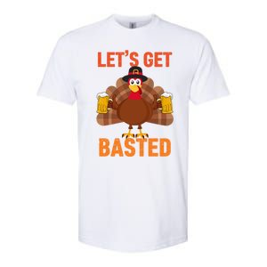 Thanksgiving Ing Team Turkey Lets Get Basted Cool Gift Softstyle CVC T-Shirt