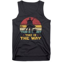 This Is The Way, The Dadalorian Dad Vintage Tank Top