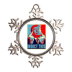 Trump Indict This Metallic Star Ornament