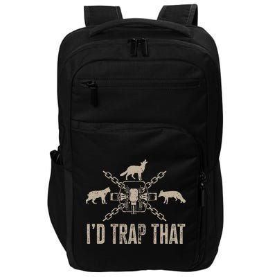 Trapping ID Trap That Trap Hunting Trapper Impact Tech Backpack