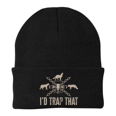 Trapping ID Trap That Trap Hunting Trapper Beanie