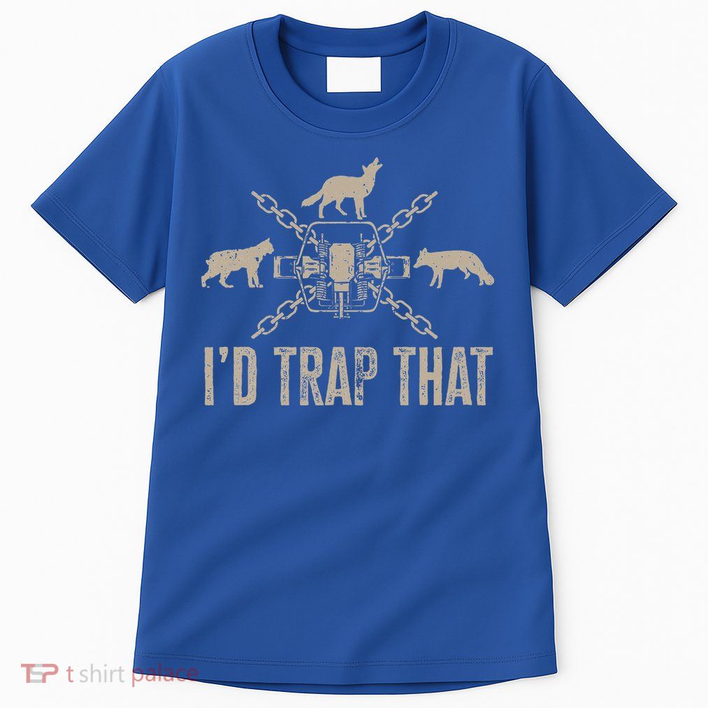 Trapping ID Trap That Trap Hunting Trapper Tall T-Shirt