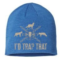 Trapping ID Trap That Trap Hunting Trapper Sustainable Beanie