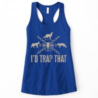 Trapping ID Trap That Trap Hunting Trapper Womens Tank Top