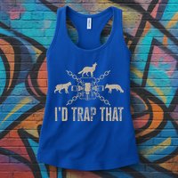 Trapping ID Trap That Trap Hunting Trapper Womens Tank Top