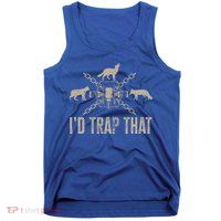 Trapping ID Trap That Trap Hunting Trapper Tank Top