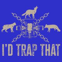 Trapping ID Trap That Trap Hunting Trapper Short Acrylic Beanie