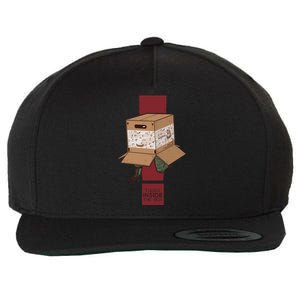 Think Inside The Box. Wool Snapback Cap