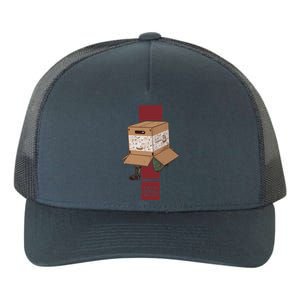 Think Inside The Box. Yupoong Adult 5-Panel Trucker Hat