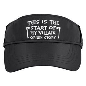 This Is The Start Of My Villain Origin Story Adult Drive Performance Visor