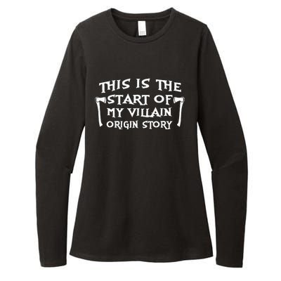 This Is The Start Of My Villain Origin Story Womens CVC Long Sleeve Shirt