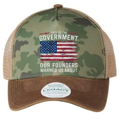 This Is The Government Our Founders Warned Us About Patriot Legacy Tie Dye Trucker Hat