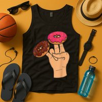 Two In The Pink One In The Stink Funny Shocker Tank Top