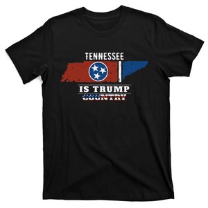 Tennessee Is Trump Country President 2024 Tennessee Map T-Shirt