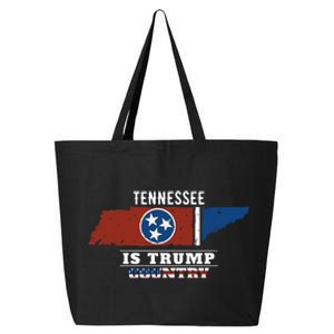 Tennessee Is Trump Country President 2024 Tennessee Map 25L Jumbo Tote