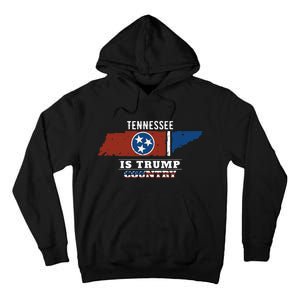 Tennessee Is Trump Country President 2024 Tennessee Map Tall Hoodie