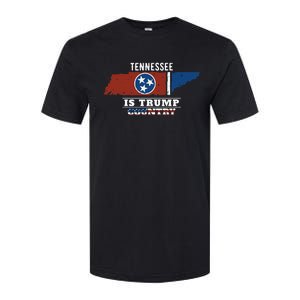 Tennessee Is Trump Country President 2024 Tennessee Map Softstyle CVC T-Shirt