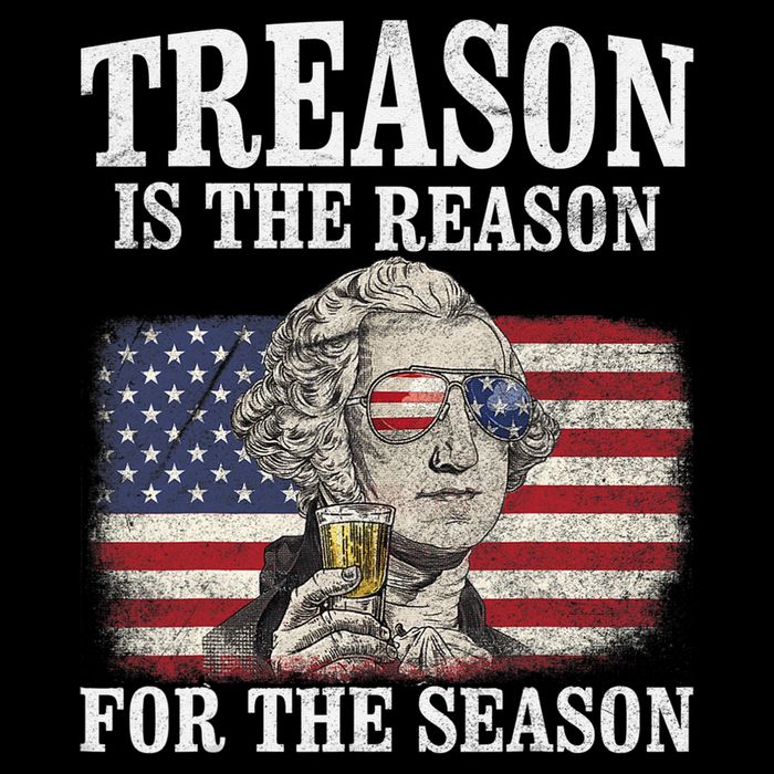 Treason Is The Reason For The Season 4th Of July Funny Retro Backpack