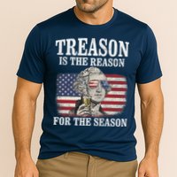 Treason Is The Reason For The Season 4th Of July Funny Retro Cooling Performance Crew T-Shirt