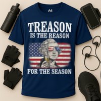Treason Is The Reason For The Season 4th Of July Funny Retro Cooling Performance Crew T-Shirt