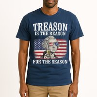 Treason Is The Reason For The Season 4th Of July Funny Retro Tall T-Shirt
