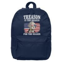 Treason Is The Reason For The Season 4th Of July Funny Retro 16 in Basic Backpack