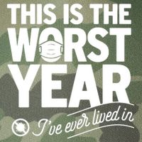 This Iis The Worst Year I’ve Ever Lived In Legacy Tie Dye Trucker Hat