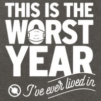 This Iis The Worst Year I’ve Ever Lived In Cotton Canvas Backpack