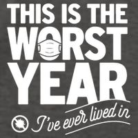 This Iis The Worst Year I’ve Ever Lived In Vector Backpack