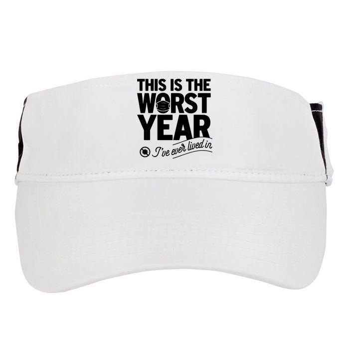 This Iis The Worst Year I’ve Ever Lived In Adult Drive Performance Visor