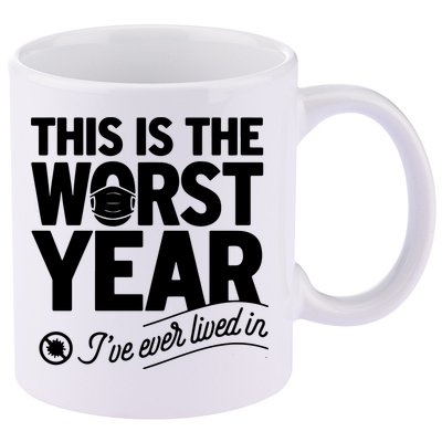 This Iis The Worst Year I’ve Ever Lived In 11oz C Handle Ceramic Mug