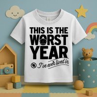 This Iis The Worst Year I’ve Ever Lived In Toddler T-Shirt