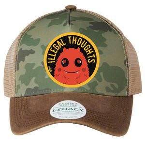 Thefamousartistbirdyrose Illegal Thoughts Legacy Tie Dye Trucker Hat